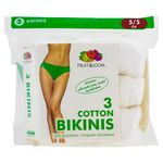 Bikini-Marca-Fruit-Of-The-Loom-para-Dama-Color-Blanco-3-Pack-Talla-S-1-41419