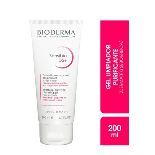 Gel Limpiador Bioderma Purificante Para Dermatitis Seborreica - 200ml