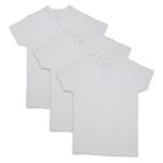 Camiseta-Marca-Fruit-Of-The-Loom-para-Caballero-Cuello-V-Color-Blanco-3-Pack-Talla-XL-2-47169