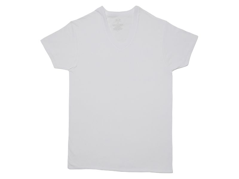 Camiseta-Marca-Fruit-Of-The-Loom-para-Caballero-Cuello-V-Color-Blanco-3-Pack-Talla-XL-3-47169