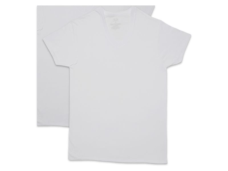 Camiseta-Marca-Fruit-Of-The-Loom-para-Caballero-Cuello-V-Color-Blanco-3-Pack-Talla-XL-4-47169