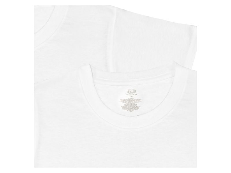 Camiseta-Marca-Fruit-Of-The-Loom-Cuello-Redondo-Color-Blanco-2-Pack-Talla-S-4-88711