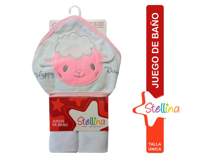 Juego-De-Ba-o-Para-Beb-Marca-Stellina-Color-Blanco-Con-Rosado-Talla-nica-1-89786