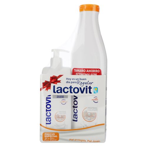 Gel de baño Lactovit activit pack - 1400 ml