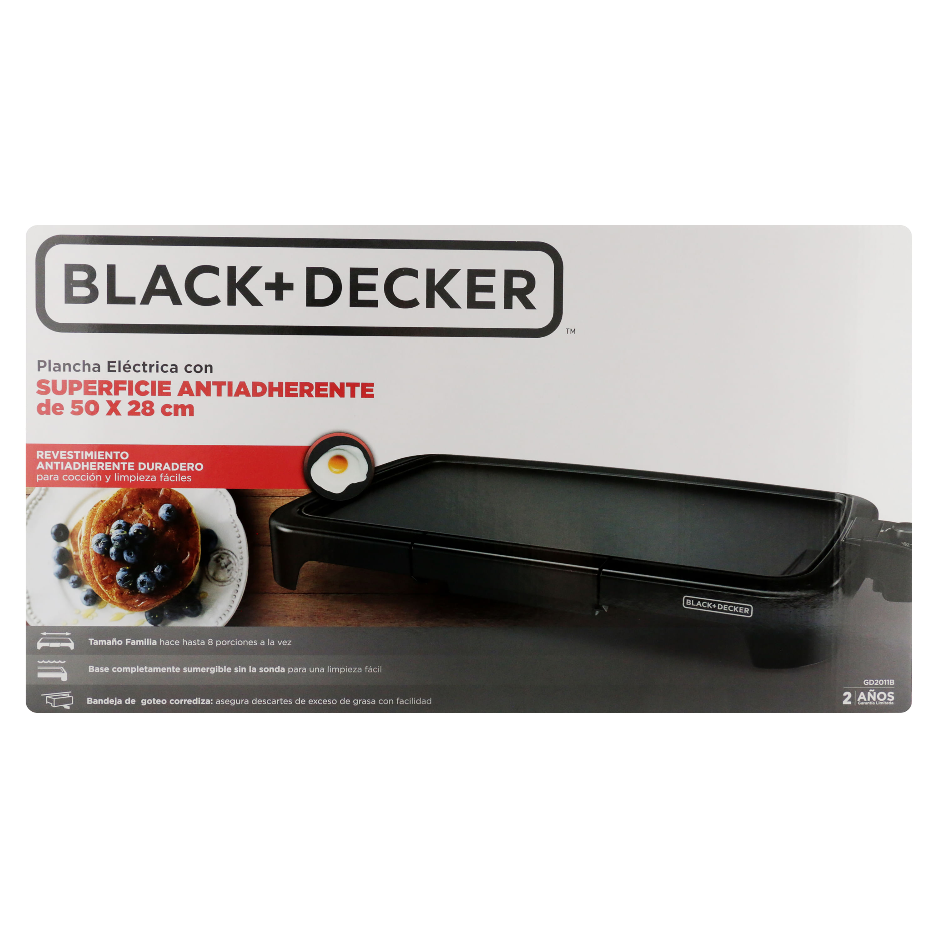 Comprar Plancha Black+Decker Eléctrica Antiadherente