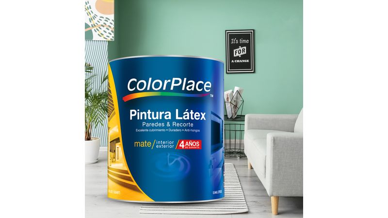 Pintura Acrílica Ultra Mate Blanco 1/4 Galón – Do it Center