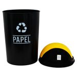 Basurero-Marca-Guateplast-Swing-Para-Reciclaje-Papel-Amarillo-30-Lt-2-88934