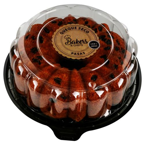 Queque Bakers & Chefs con pasas s - 700 g