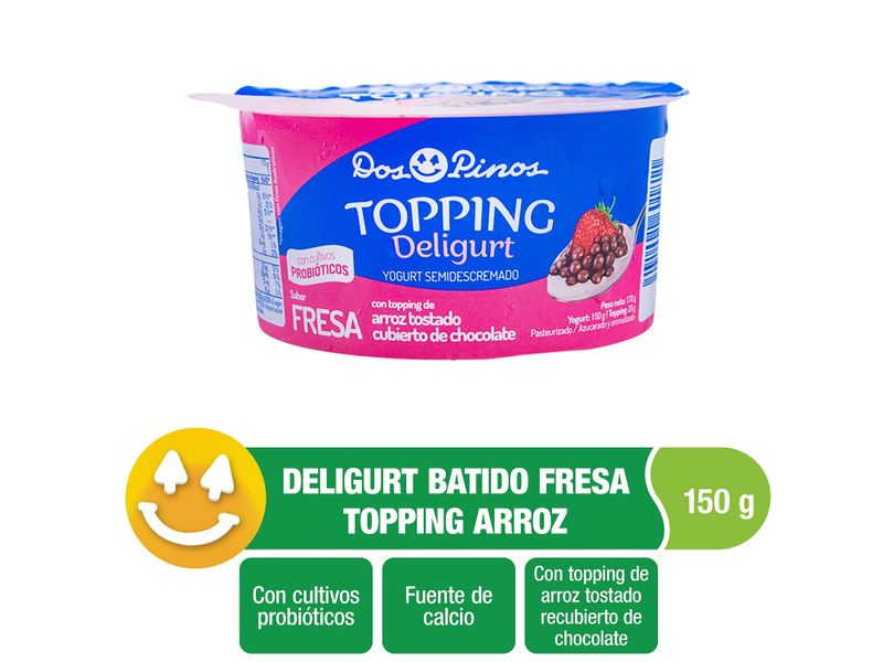 Yogurt-Marca-Dos-Pinos-Semidescremado-Fresa-Con-Topping-Arroz-tostado-Cubierto-De-Chocolate-Con-Probi-ticos-150g-1-25591