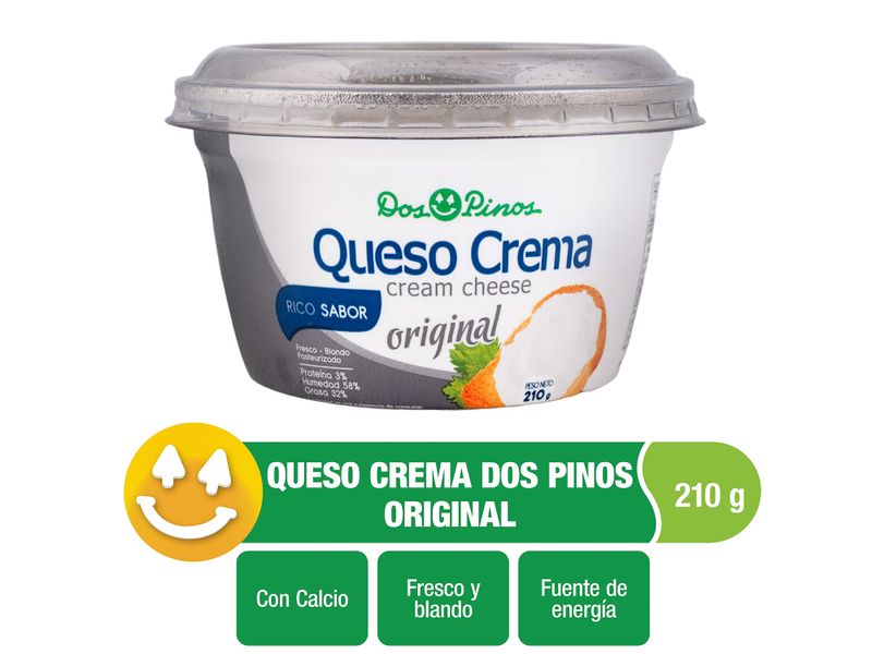 Queso-Crema-Marca-Dos-Pinos-Original-210g-1-33809