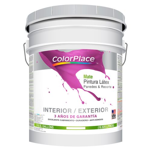 Pintura de latex Color Place de Lanco cubeta deep, 3 años de garantía