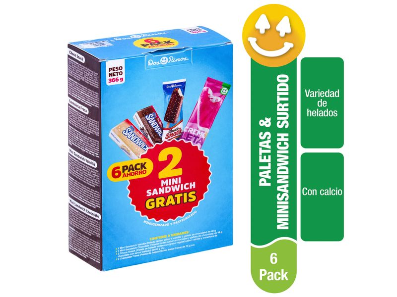 Helado-Marca-Dos-Pinos-Surtido-Mini-Sandwich-Y-Paletas-6-Pack-366g-1-72882