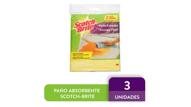 Paño Scotch Brite Absorbente Uds