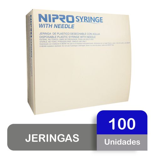 Nipro 3Ml 0.7X38Mm X100