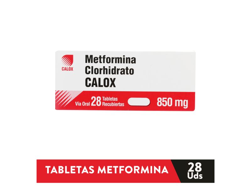 Comprar Metformina Calox 850 Mg X 28 Tabletass Walmart Costa Rica 5132