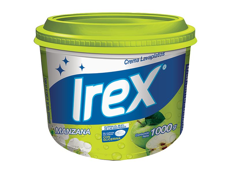 Lavaplatos-Marca-Irex-Crema-Manzana-Con-Glicerina-1000g-2-27046