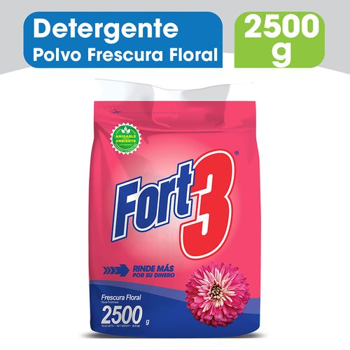 Detergente En Povo Fort3 Frescura Floral - 2500g