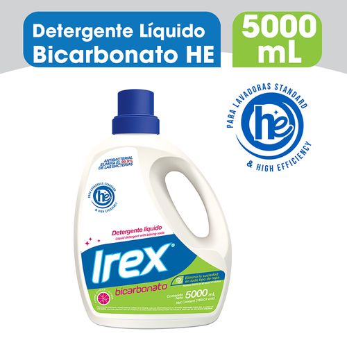 Detergente Líquido Irex Bicarbonato -5000ml