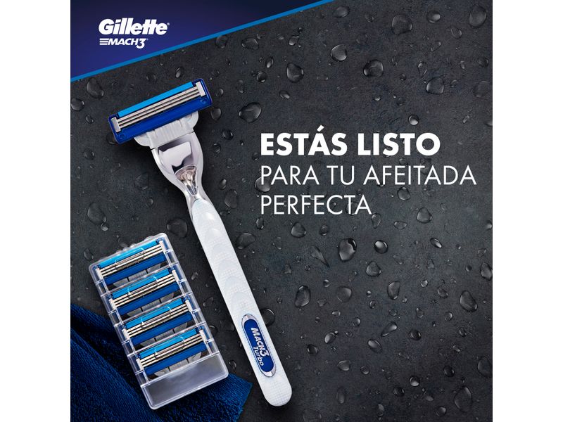 Afeitadora-Recargable-para-hombre-Gillette-Mach3-Turbocon-banda-lubricante-30-m-s-grande-1-unidad-5-29490