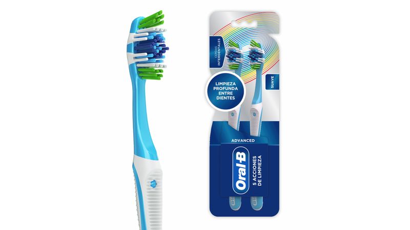 Comprar Cepillos Dentales Oral-B 3D White Radiant 2 Unidades, Walmart  Costa Rica - Maxi Palí