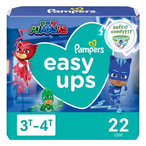 Pañales Pampers Easy Ups Boy 3T4T -22 Uds