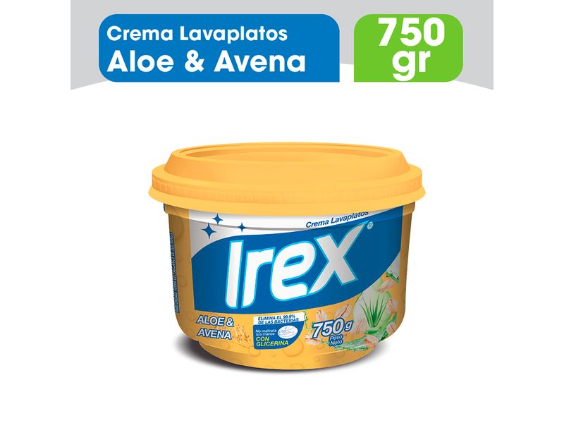 Lavaplatos-Irex-Crema-Avena-Aloe-750gr-1-75261