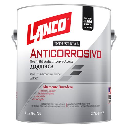 Anticorrosivo Industrial Lanco negro -Galón
