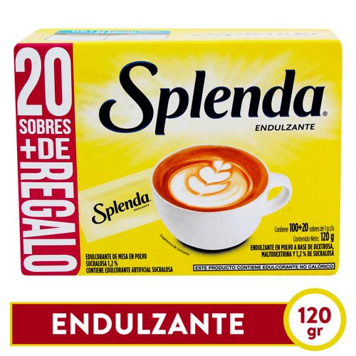 Edulzante Splenda 100 Sobres - 100 g