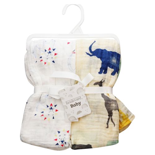 Muselina Para Bebé Boulevard 2 Pack