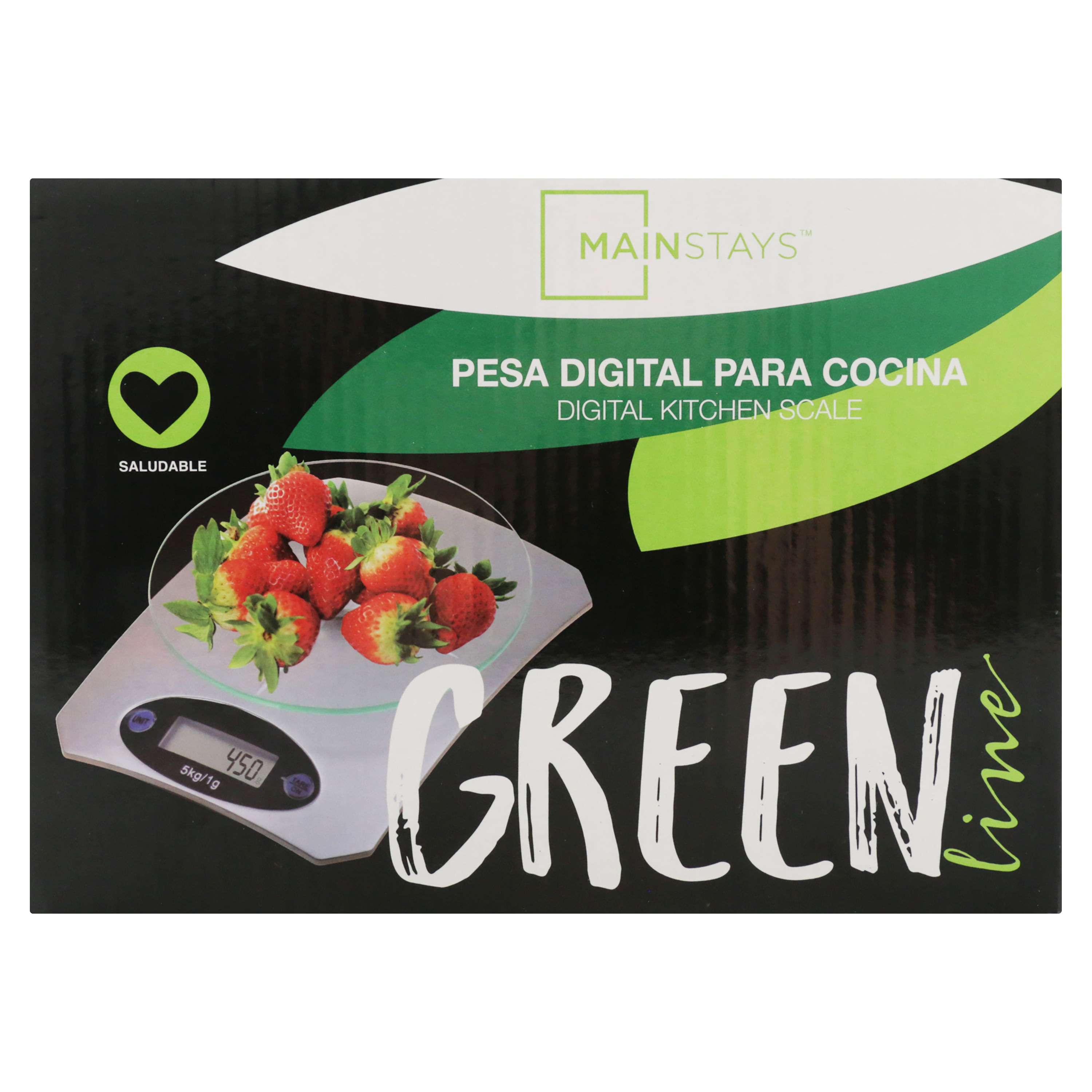 Balanza Pesa Digital De Cocina Para Alimentos. 1G/5Kg– Carbone Store CR