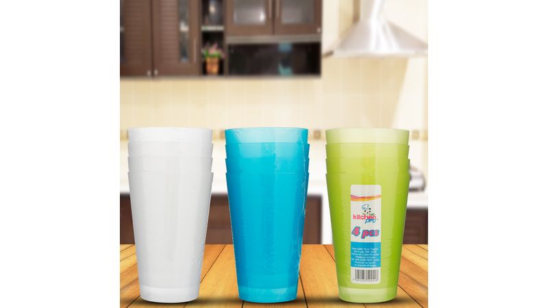 Vaso Maxi Jumbo 1000 ml con Tapa Policarbonato y Popote color cristal –  ZONA CHEF