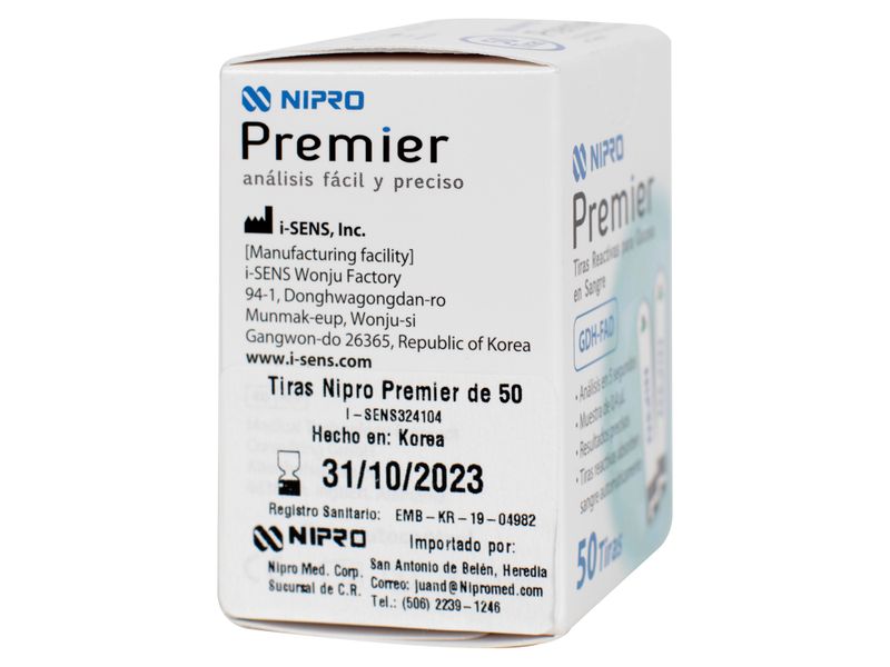 Tiras-Reactivas-Para-Glucosa-En-Sangre-Marca-Nipro-Premier-50Uds-Precio-indicado-por-caja-3-74049