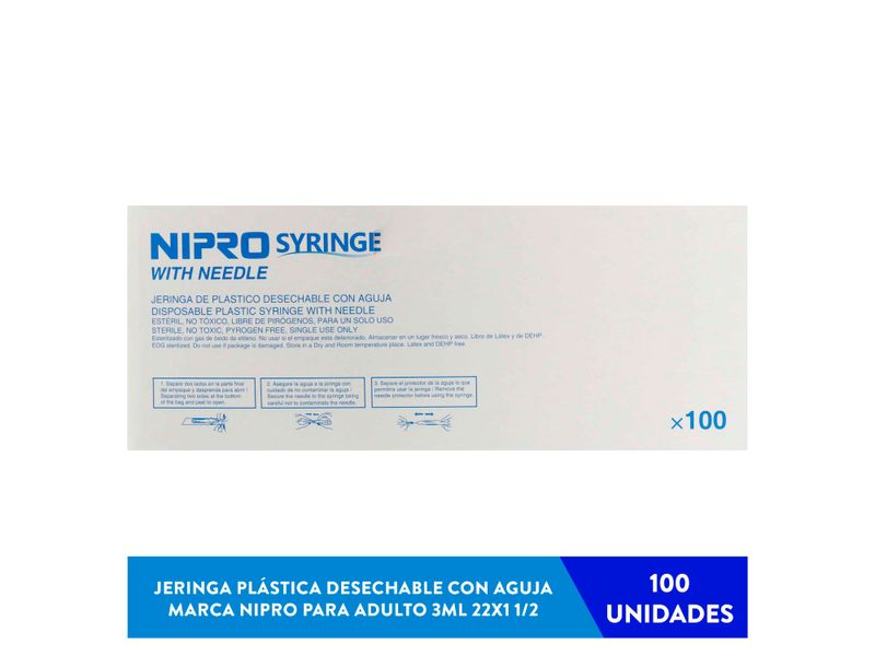 Jeringa-Pl-stica-Desechable-Con-Aguja-Marca-Nipro-Para-Adulto-3ml-22X1-1-2-100Uds-Precio-indicado-por-unidad-1-38729