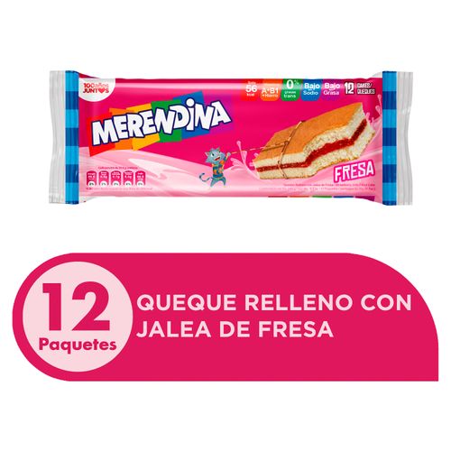 Pasteleria Fresa Merendina Pozuelo -240g