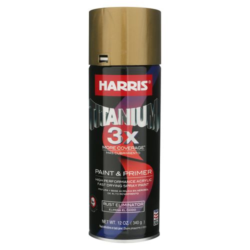 Spray Harris titanium dorado 12 onz