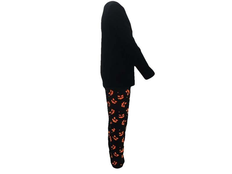 Pijama-Halloween-Marca-Boulevard-Para-Ni-a-Estampado-Calabazas-Color-Negro-Talla-6-2-91884
