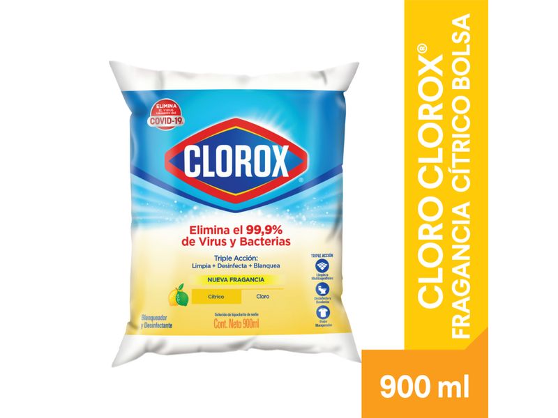 Cloro-Marca-Clorox-Fragancia-C-trico-Bolsa-Blanquedador-Y-Desinfectante-900ml-1-24841
