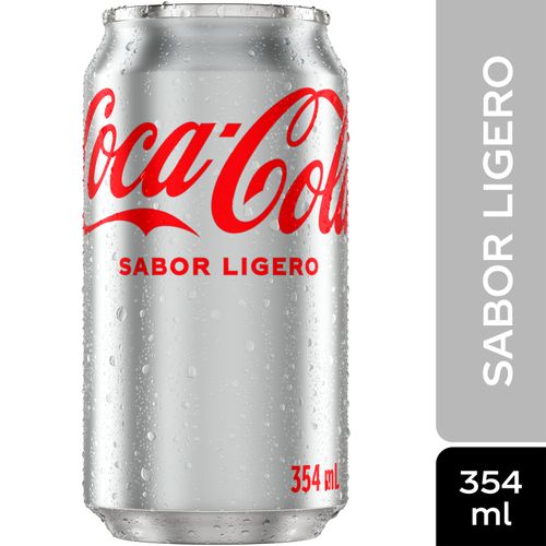 Gaseosa Coca Cola Light Lata - 354 ml