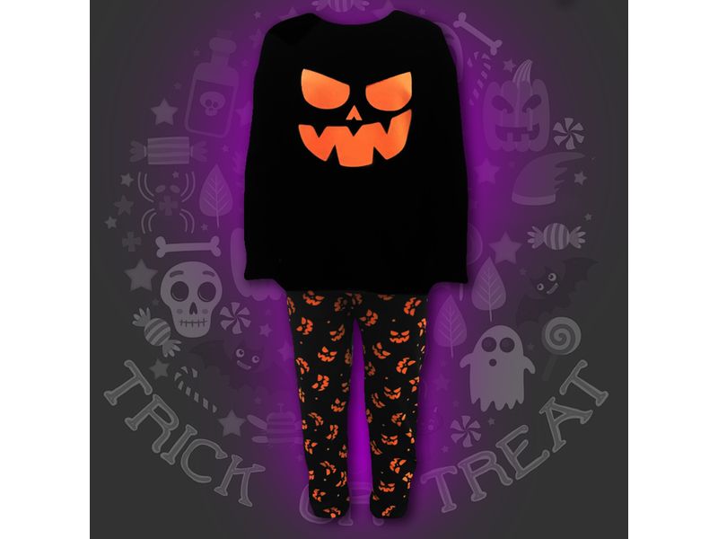 Pijama-Halloween-Marca-Boulevard-Para-Ni-a-Estampado-Calabazas-Color-Negro-Talla-6-3-91884