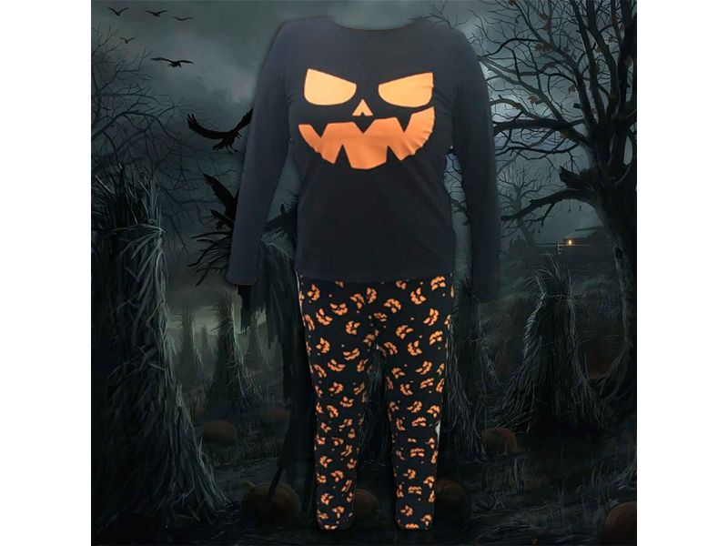 Pijama-Halloween-Marca-Boulevard-Para-Dama-Estampado-Calabazas-Color-Negro-Talla-S-3-91906