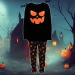 Pijama-Halloween-Marca-Boulevard-Para-Ni-a-Estampado-Calabazas-Color-Negro-Talla-8-3-91885