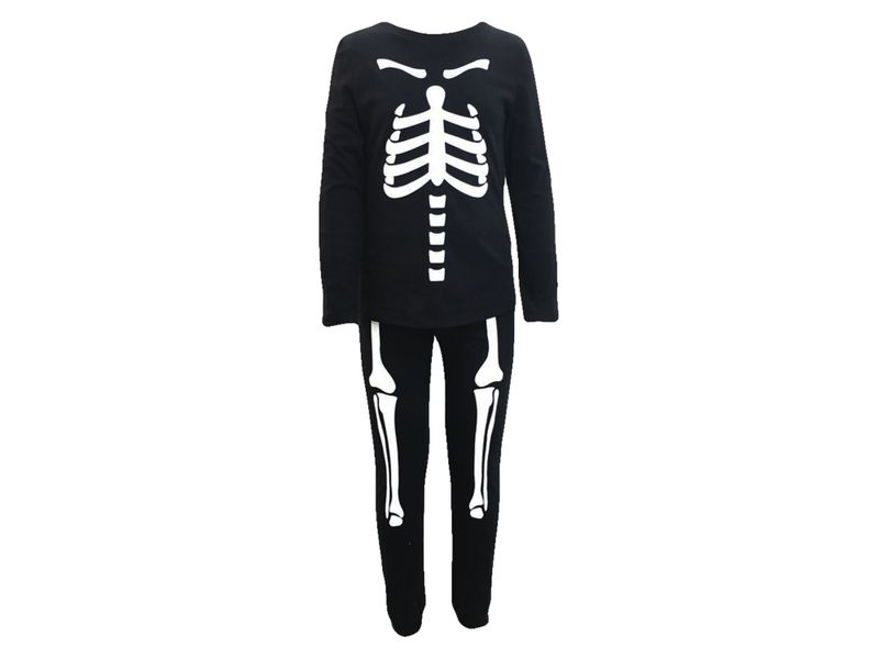 Pijama-Halloween-Marca-Boulevard-Para-Ni-o-Estampado-Huesos-Color-Negro-Talla-6-1-91890