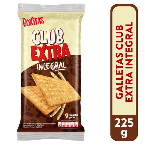 Galleta Pozuelo club extra integral - 225 g