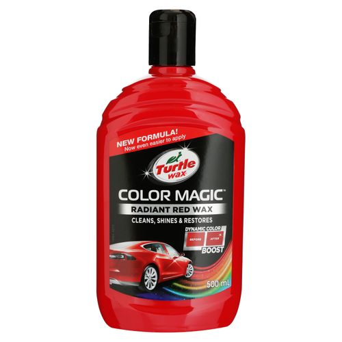 Cera color magic rojo Turtle Wax -500ml