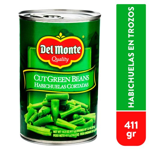 Habichuelas en trozos Del Monte enlatados - 411 g