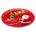 Plato-Holiday-Time-melamina-con-dise-os-de-Santa-Claus-8-pulgadas-5-88609