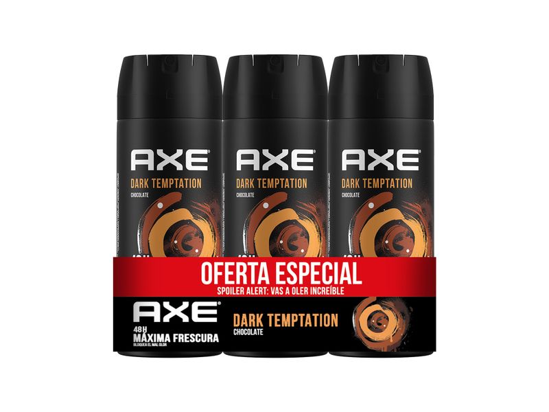 Body-Spray-Axe-Dark-Temptation-Aerosol-Chocolate-3-Pack-150ml-2-35613