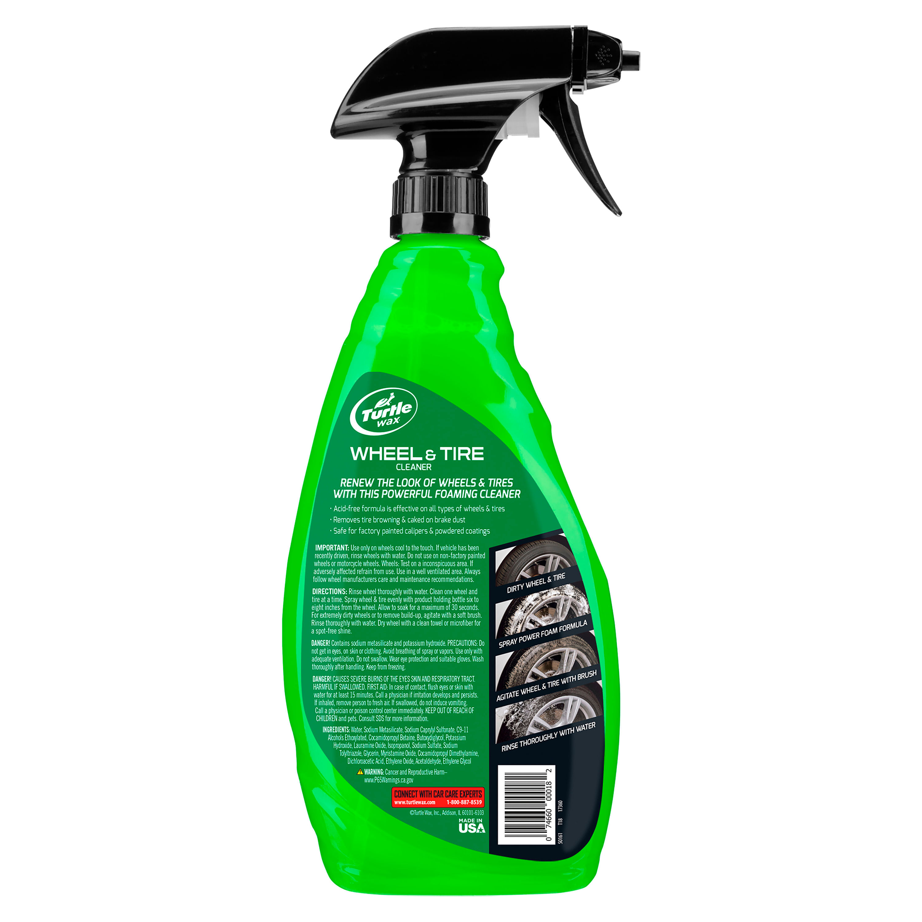 Spray limpia llantas  Turtle Wax TW52879 