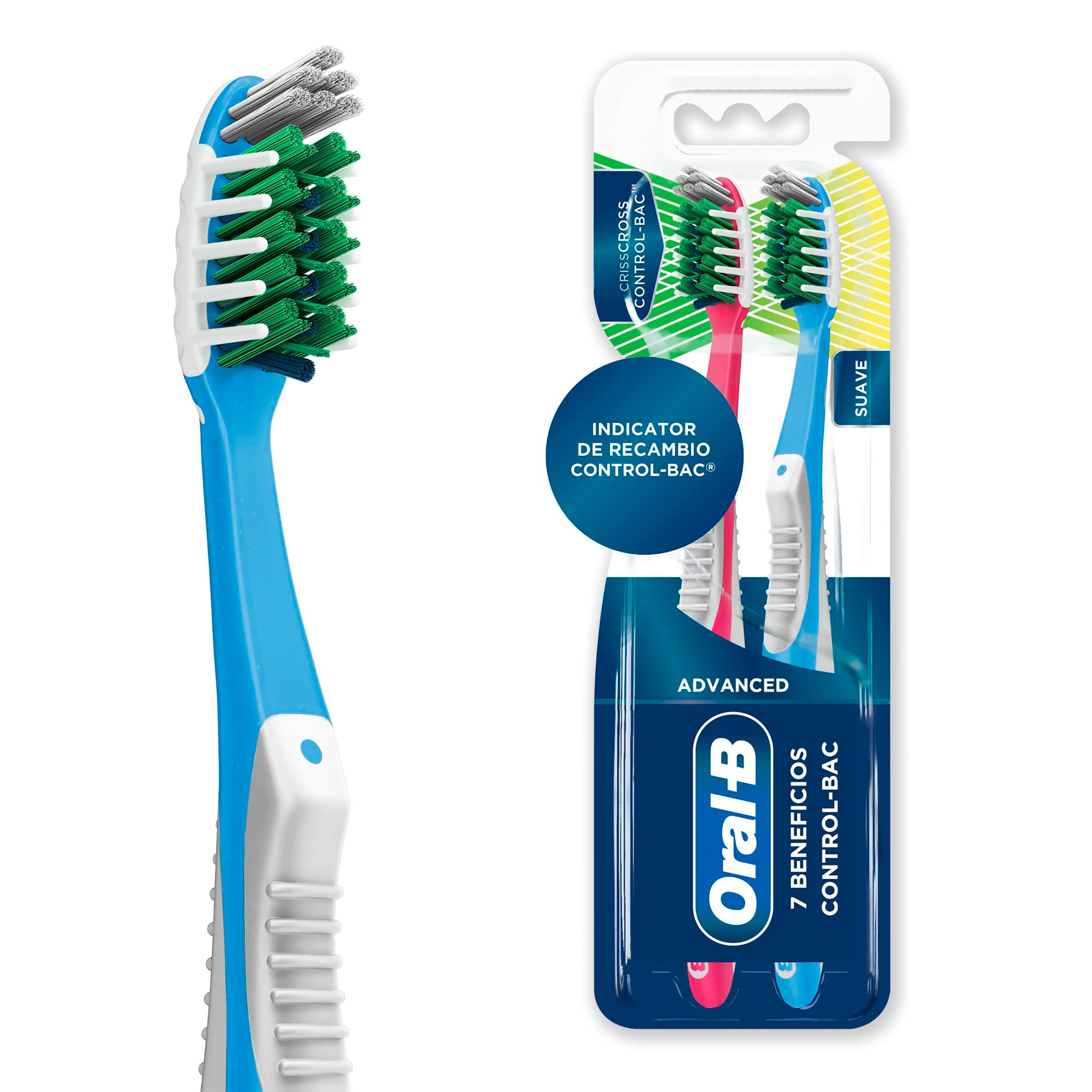 Comprar Cepillo Dental Oral-B Advanced 7 Beneficios Control-Bac -2