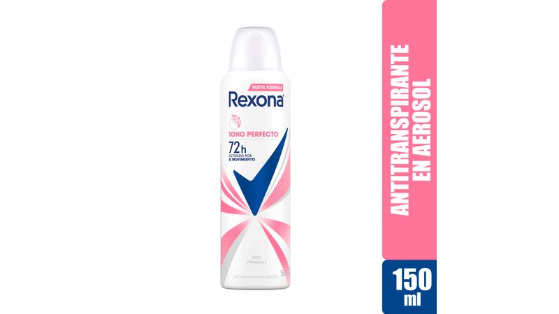 Desodorante en Roll On Rexona Mujer Tono Perfecto50Ml